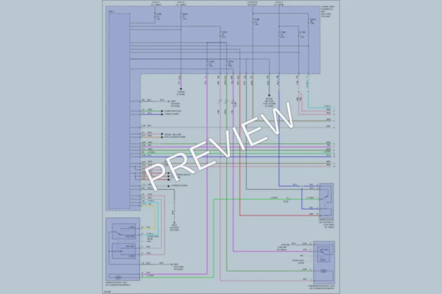 2011 Honda CRZ Anti Theft wiring diagram preview
