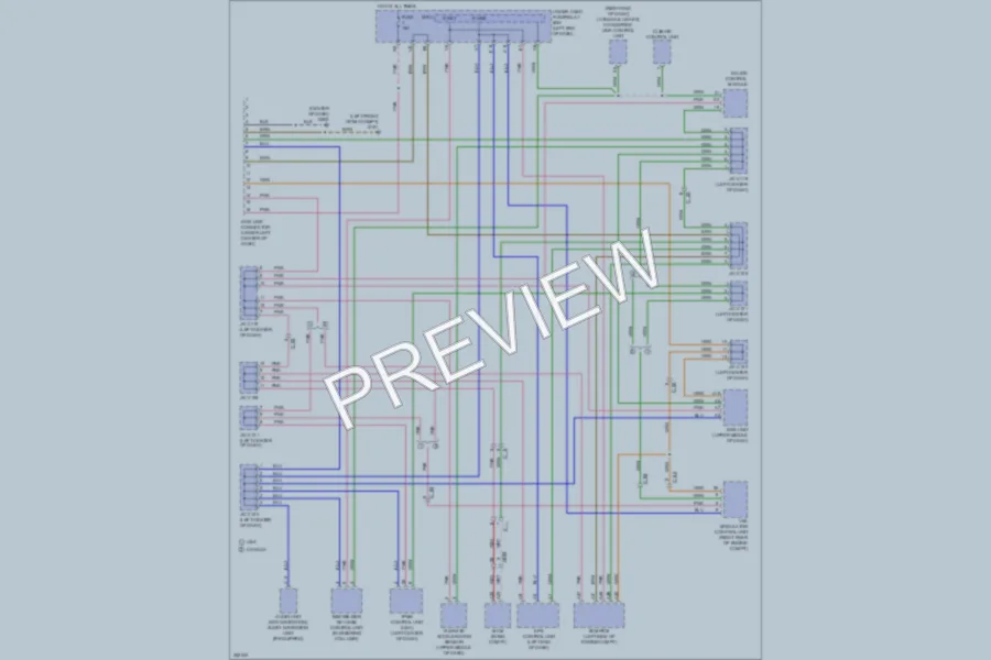 2011 Honda CRZ Computer Data Lines wiring diagram preview