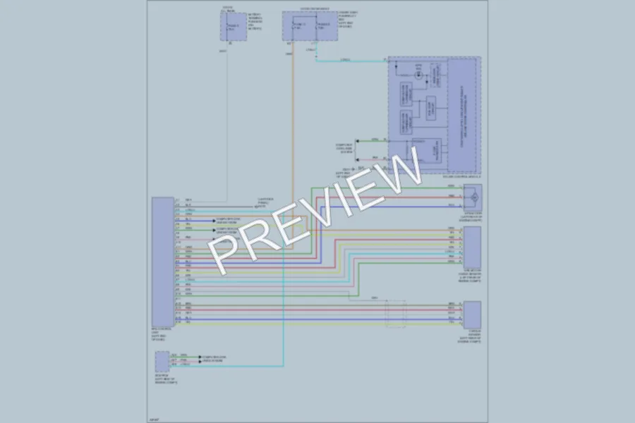 2011 Honda CRZ Electronic Power Steering wiring diagram preview