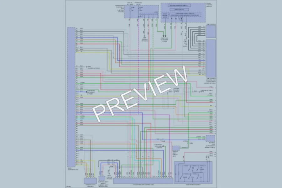 2011 Honda CRZ Navigation wiring diagram preview