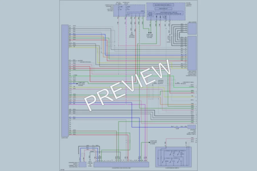 2011 Honda CRZ Radio wiring diagram preview