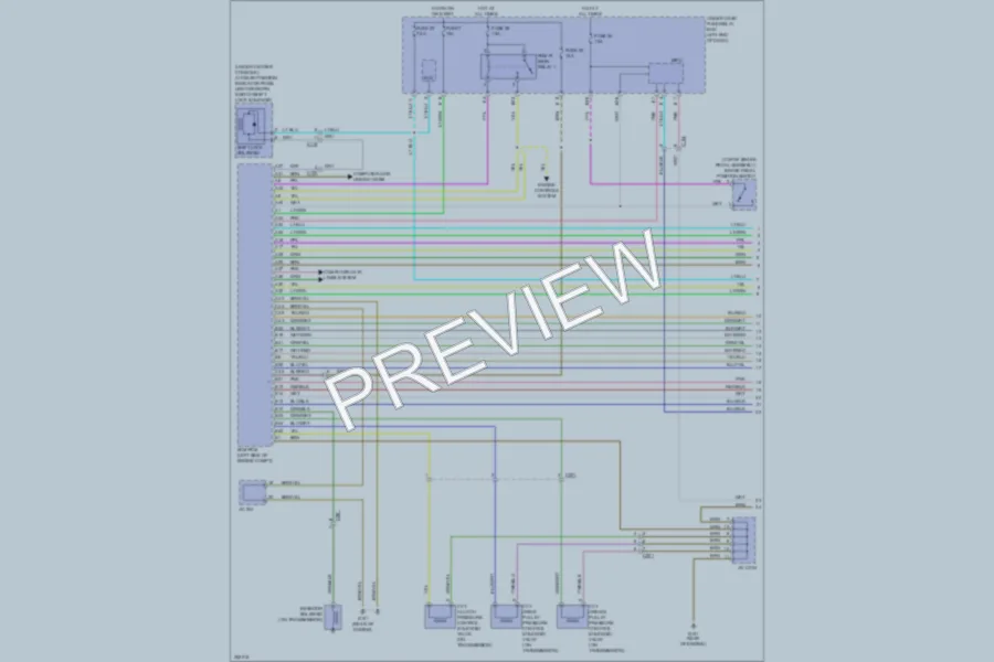 2011 Honda CRZ Transmission wiring diagram preview