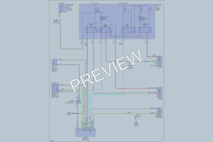 2011 Honda Civic Cooling Fan wiring diagram preview