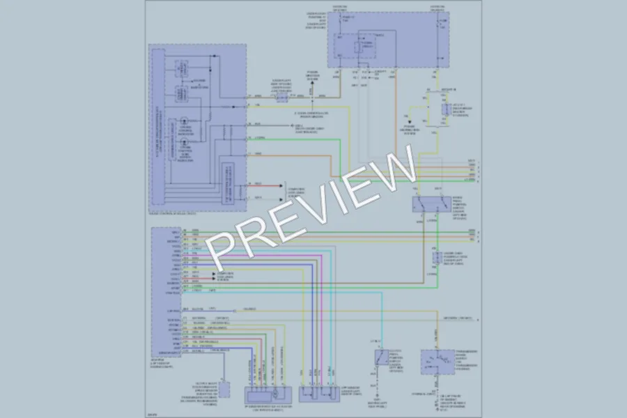 2011 Honda Civic Cruise Control wiring diagram preview