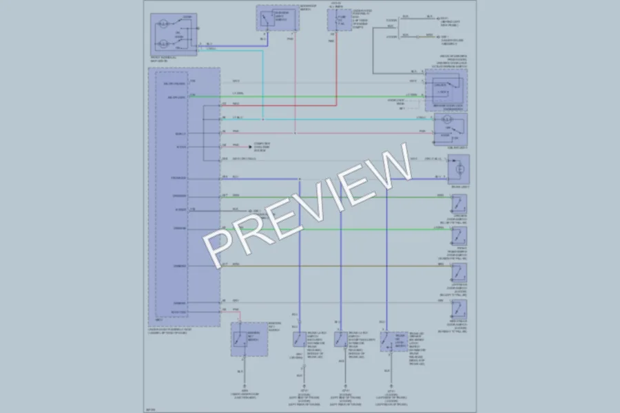 2011 Honda Civic Interior Lights wiring diagram preview