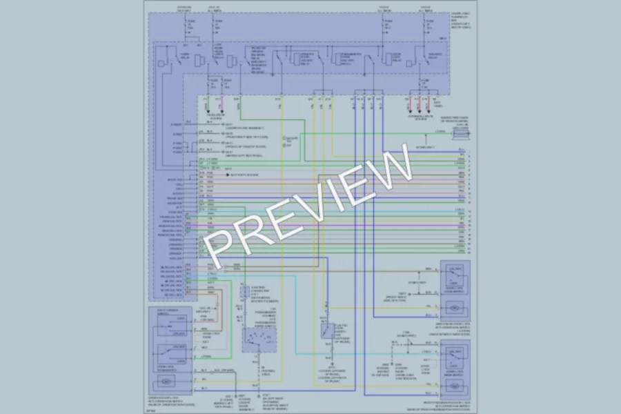 2011 Honda Civic Power Door Locks wiring diagram preview