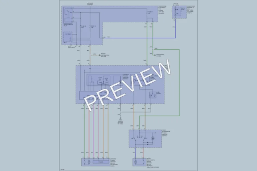 2011 Honda Civic Power Windows wiring diagram preview