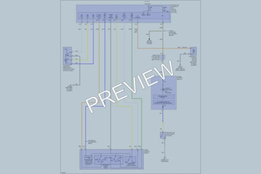 2011 Honda Civic Wiper Washer wiring diagram preview