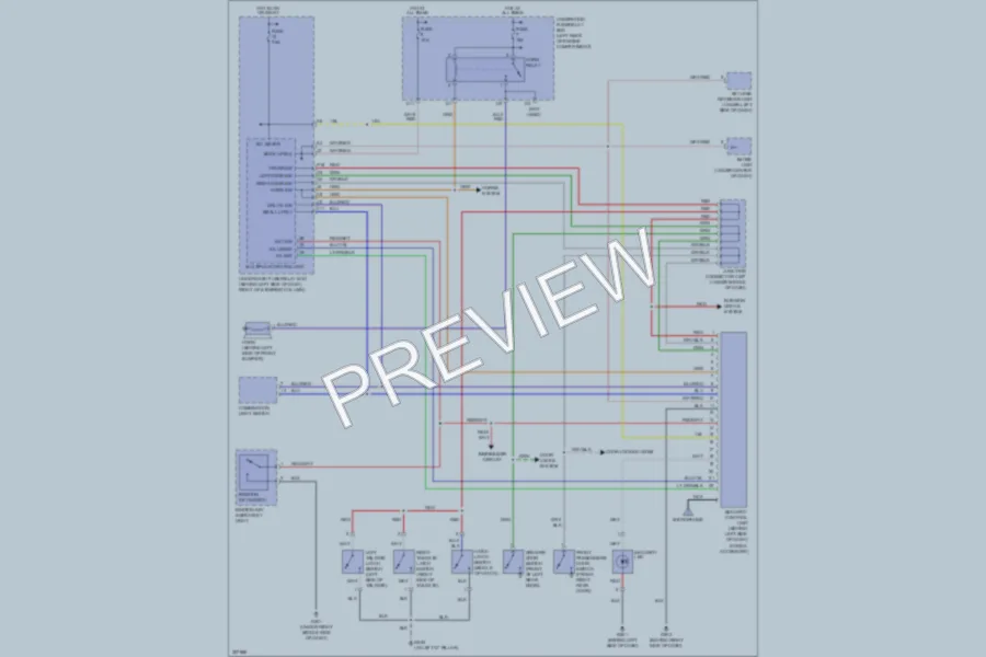 2011 Honda Element Anti Theft wiring diagram preview