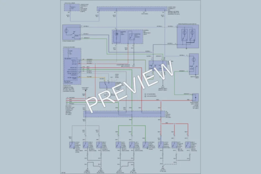 2011 Honda Element Interior Lights wiring diagram preview