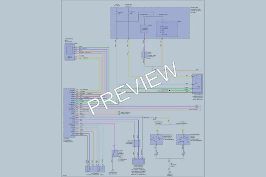2011 Honda Fit Cruise Control wiring diagram preview