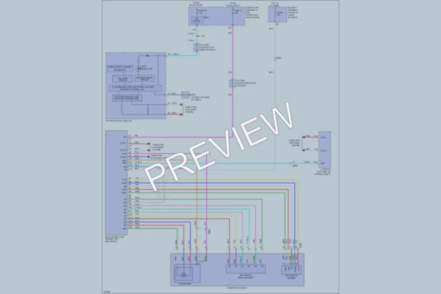 2011 Honda Fit Electronic Power Steering wiring diagram preview