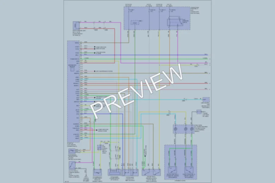 2011 Honda Fit Engine Performance wiring diagram preview