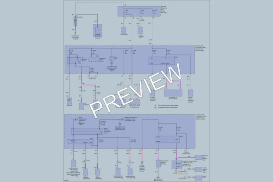 2011 Honda Fit Power Distribution wiring diagram preview