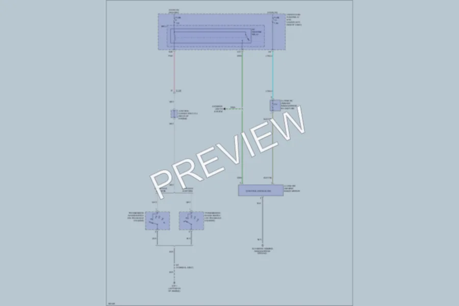 2011 Honda Insight Power Mirrors wiring diagram preview