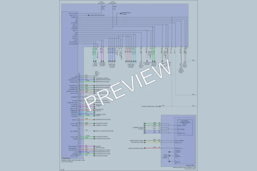 2011 Honda Odyssey Body Control Modules wiring diagram preview