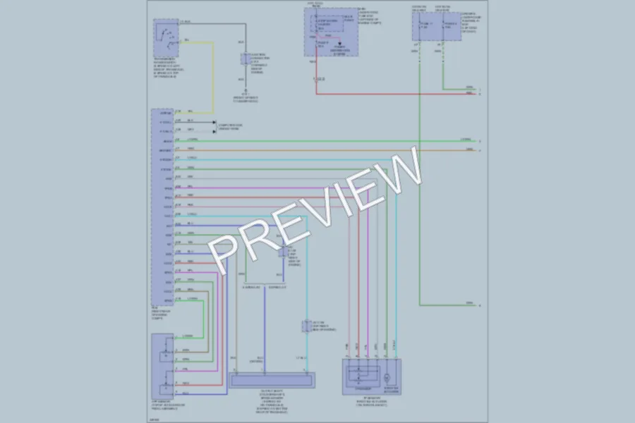 2011 Honda Odyssey Cruise Control wiring diagram preview