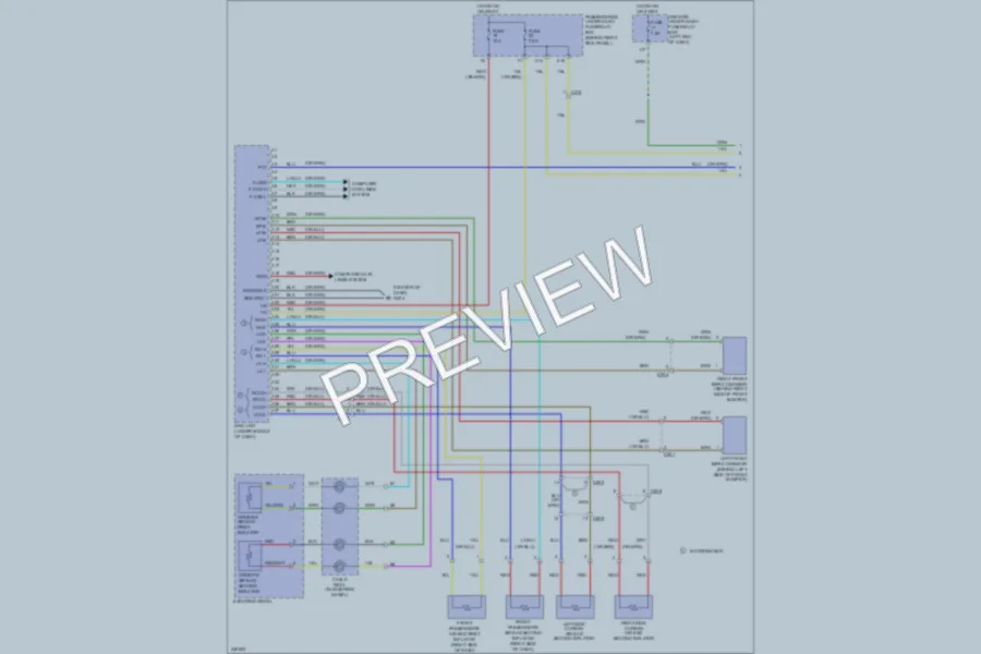 2011 Honda Odyssey Supplemental Restraints wiring diagram preview