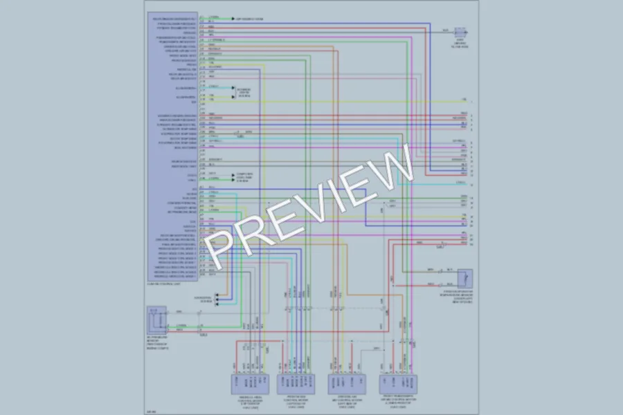 2011 Honda Pilot Air Conditioning wiring diagram preview