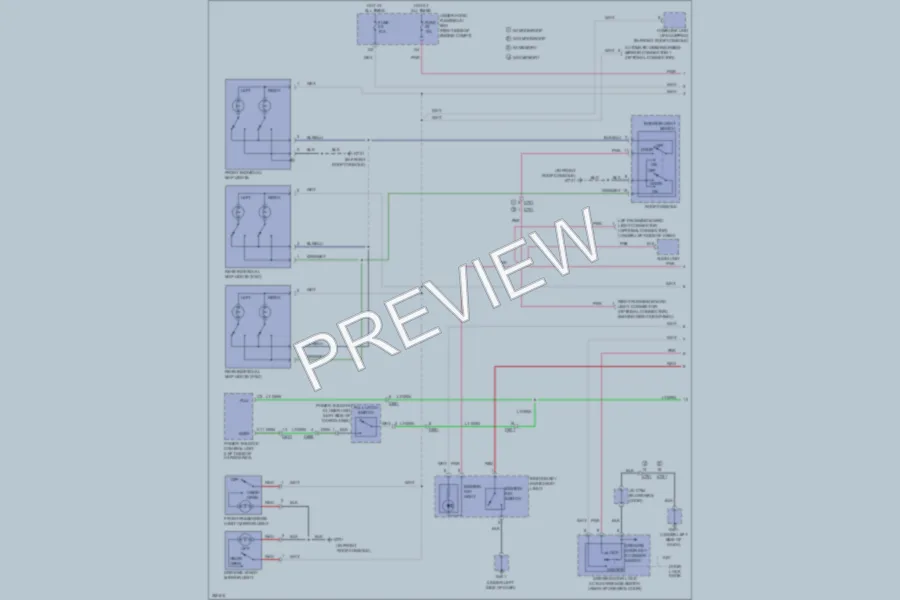 2011 Honda Pilot Interior Lights wiring diagram preview