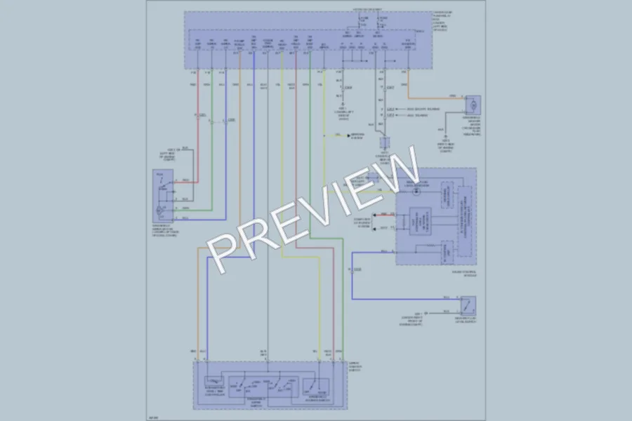 2011 Honda Pilot Wiper Washer wiring diagram preview