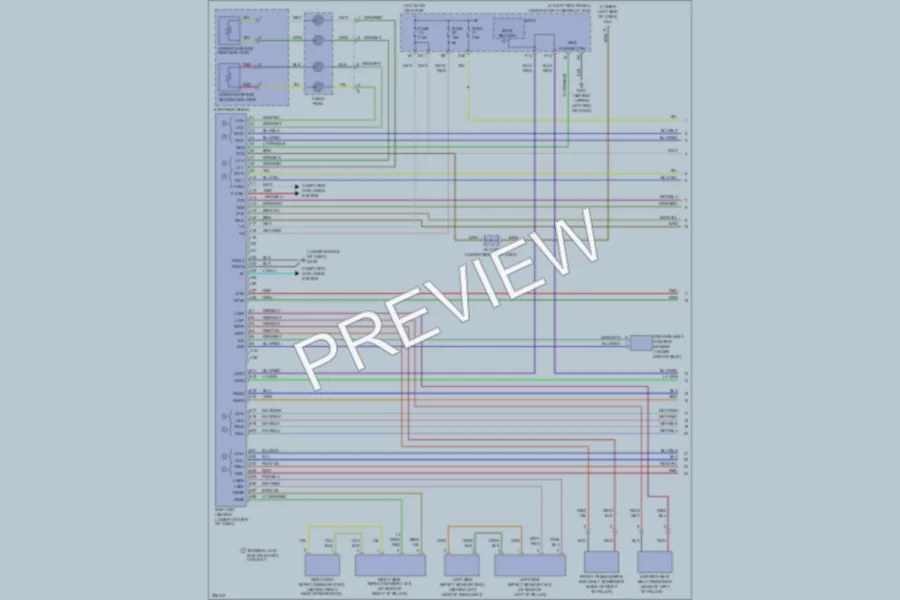 2011 Honda Ridgeline Supplemental Restraints wiring diagram preview