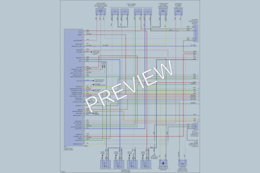 2011 Hyundai Accent Engine Performance wiring diagram preview