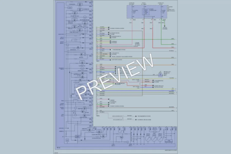 2011 Hyundai Accent Instrument Cluster wiring diagram preview