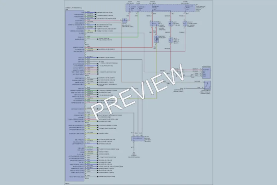 2011 Hyundai Azera Body Control Modules wiring diagram preview