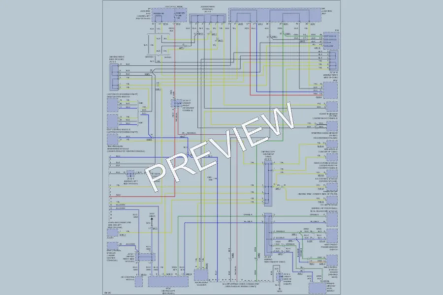 2011 Hyundai Azera Computer Data Lines wiring diagram preview