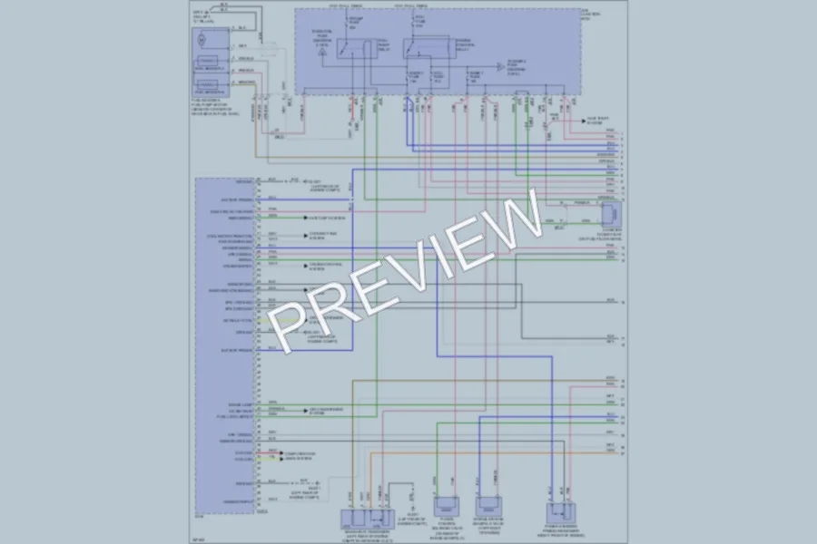 2011 Hyundai Azera Engine Performance wiring diagram preview