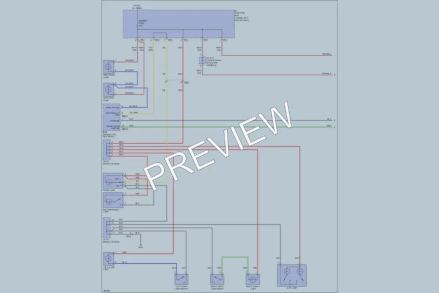 2011 Hyundai Azera Interior Lights wiring diagram preview