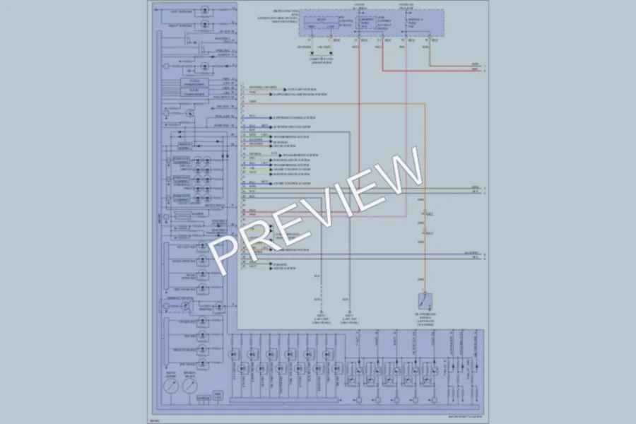 2011 Hyundai Elantra Instrument Cluster wiring diagram preview
