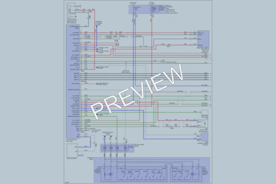 2011 Hyundai Elantra Navigation wiring diagram preview