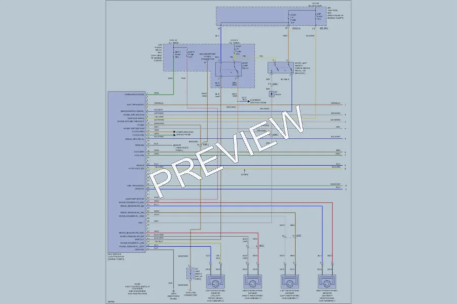 2011 Hyundai Equus Anti Lock Brakes wiring diagram preview