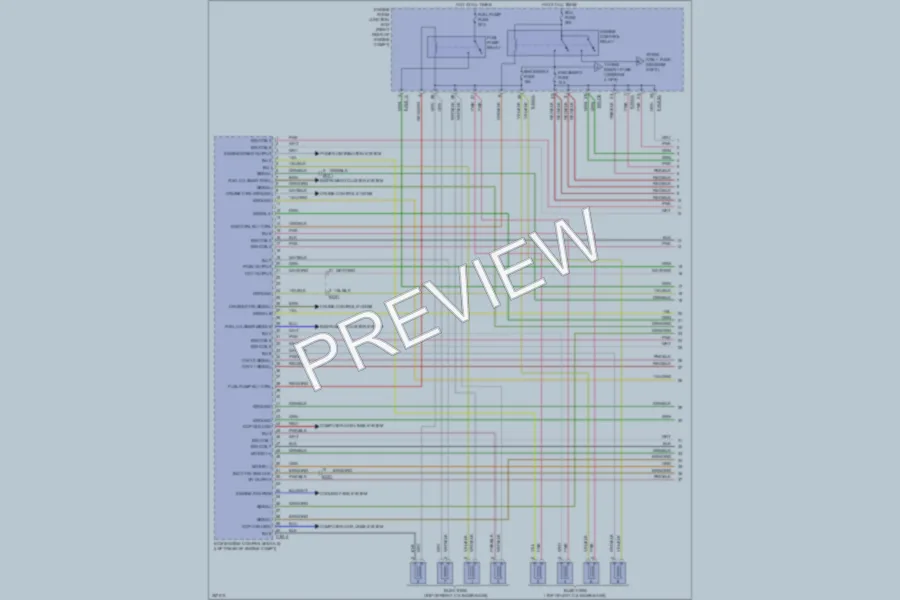 2011 Hyundai Equus Engine Performance wiring diagram preview
