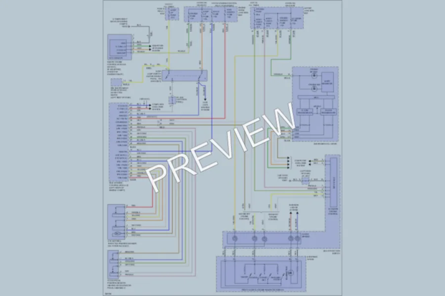2011 Hyundai Genesis Cruise Control wiring diagram preview