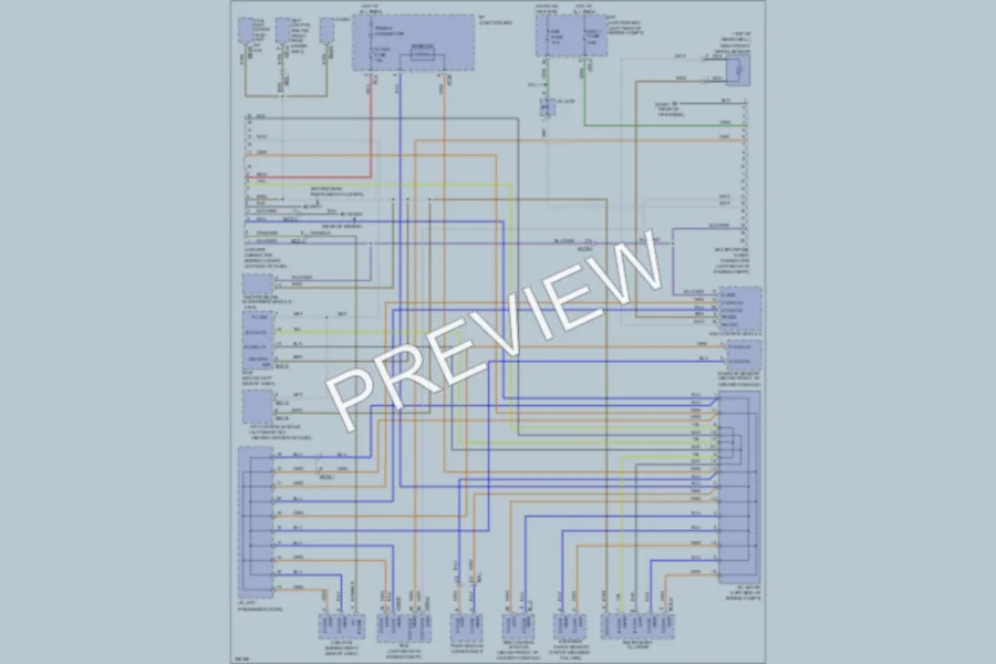 2011 Hyundai SantaFe Computer Data Lines wiring diagram preview