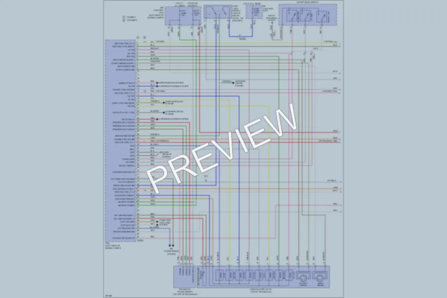 2011 Hyundai SantaFe Engine Performance wiring diagram preview