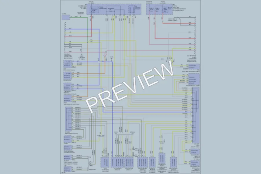 2011 Hyundai Sonata Computer Data Lines wiring diagram preview