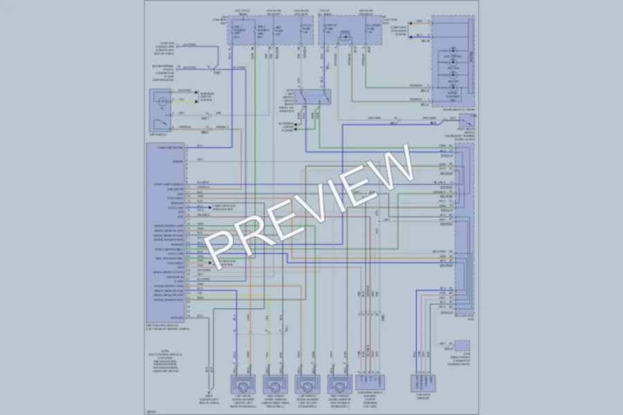2011 Hyundai Veracruz Anti Lock Brakes wiring diagram preview