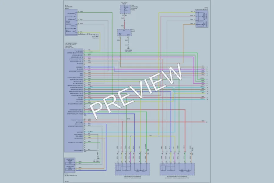 2011 Infiniti EX35 Memory Systems wiring diagram preview
