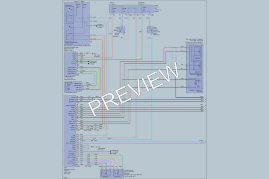 2011 Infiniti FX35 Cruise Control wiring diagram preview