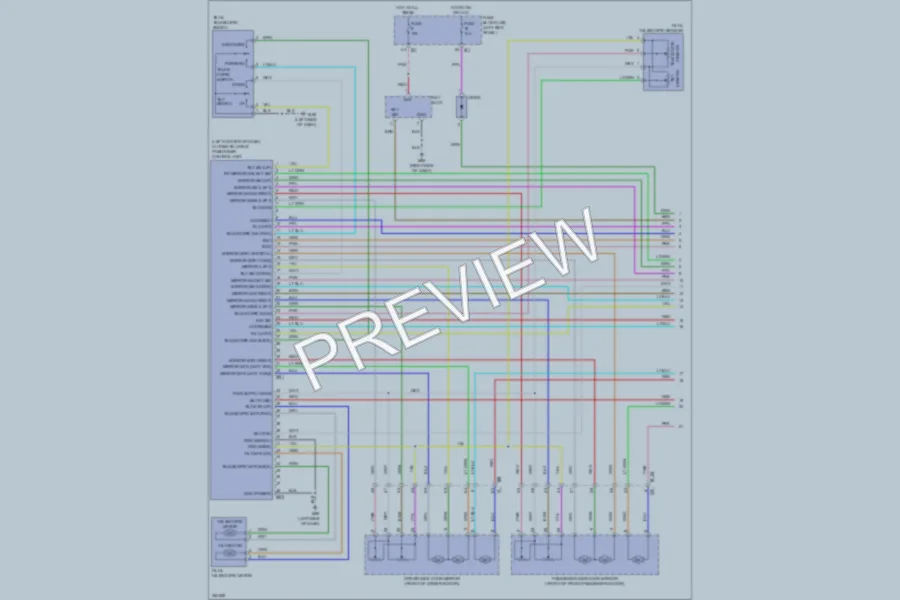 2011 Infiniti FX35 Memory Systems wiring diagram preview