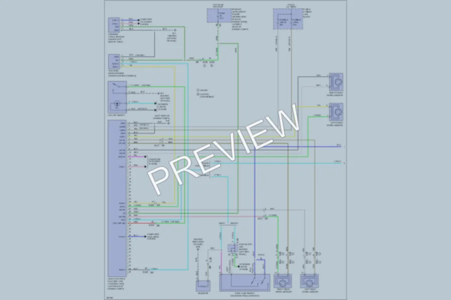 2011 Infiniti G25x Anti Lock Brakes wiring diagram preview