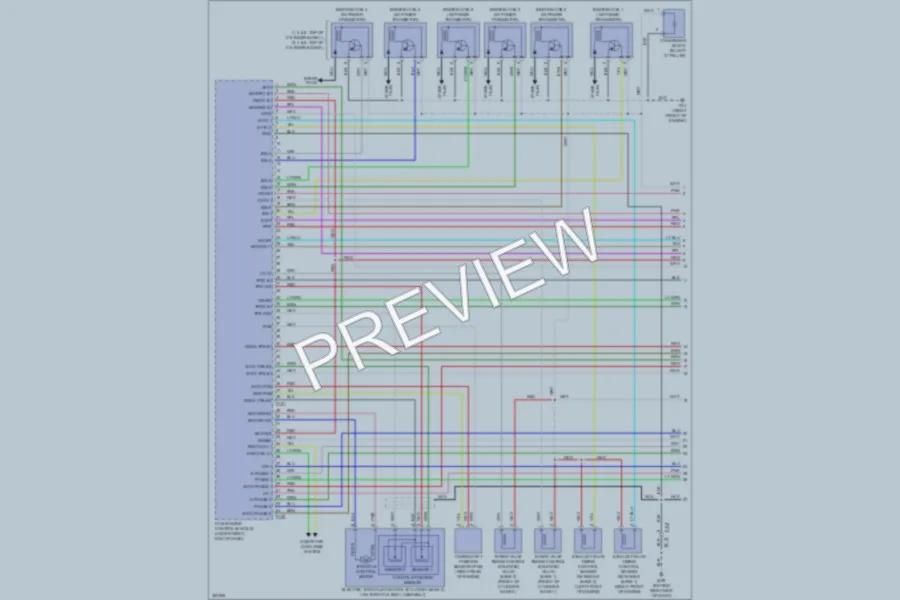 2011 Infiniti G25x Engine Performance wiring diagram preview