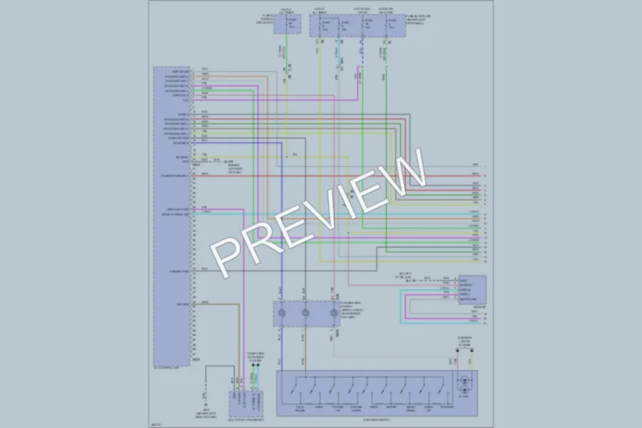 2011 Infiniti G25x Navigation wiring diagram preview
