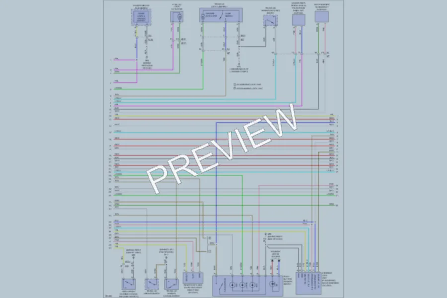2011 Infiniti G37x Anti Theft wiring diagram preview