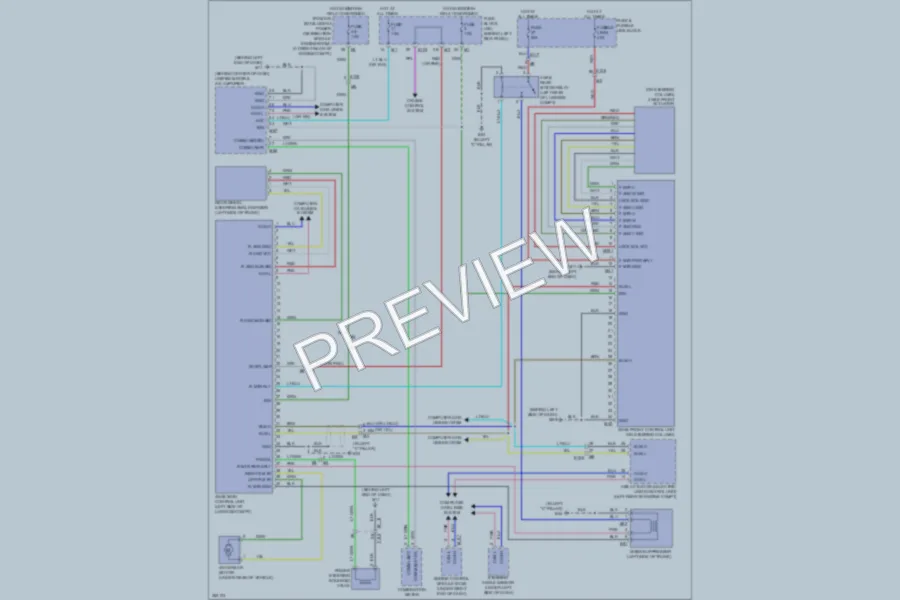 2011 Infiniti G37x Electronic Power Steering wiring diagram preview