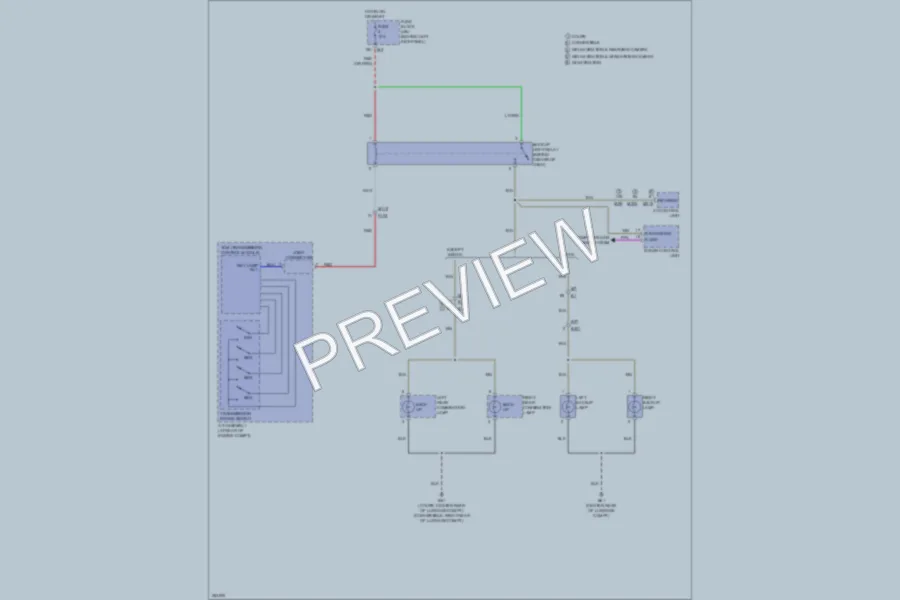 2011 Infiniti G37x Exterior Lights wiring diagram preview